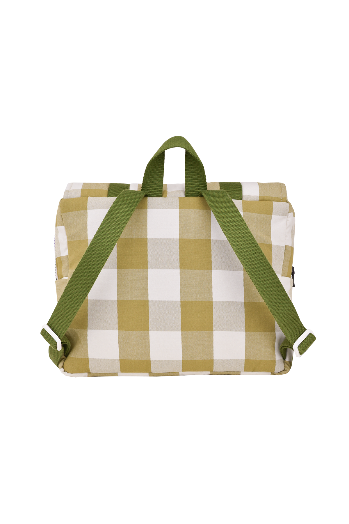 cartable maternelle enfant en coton à carreaux et personnalisable