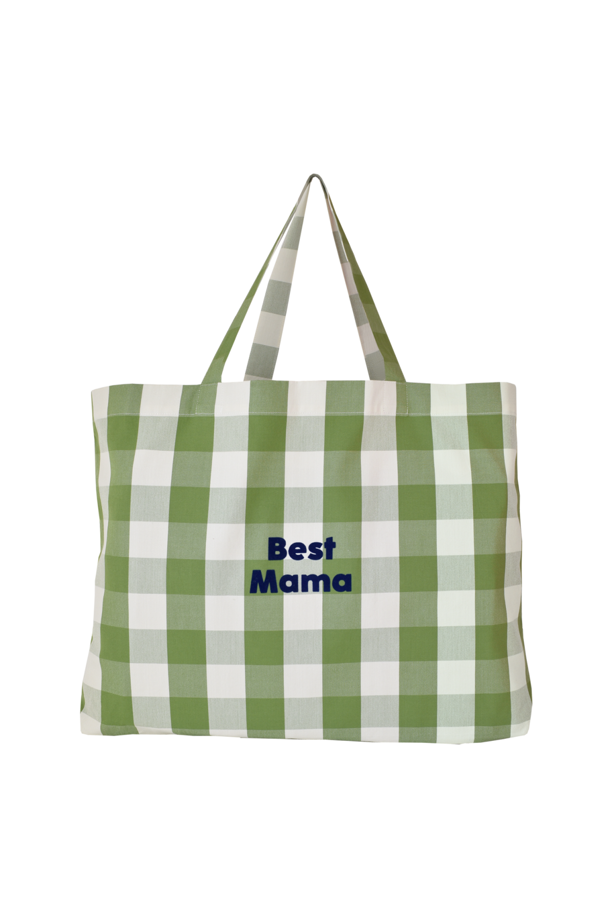 gran bolsa tote personalizable a cuadros