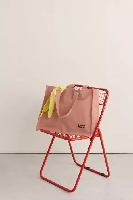 grand cabas en coton personnalisé enfant parent