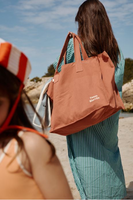 gran bolsa tote de algodón personalizada niño adulto