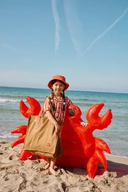 gran bolsa tote de algodón personalizada niño adulto