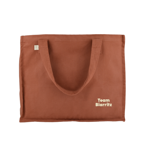 gran bolso de algodón personalizado para niño y adulto