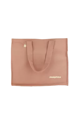 gran bolso de algodón personalizado para niño y adulto