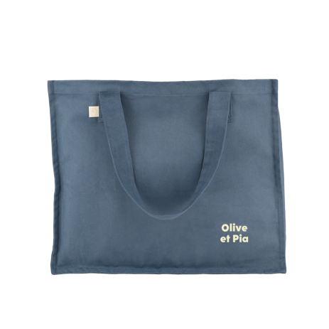 grand cabas en coton personnalisé enfant parent