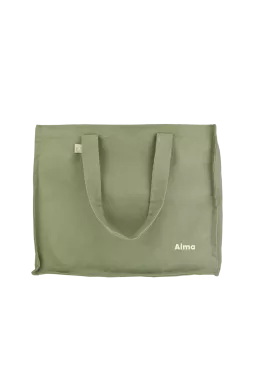 grand cabas en coton personnalisé enfant parent