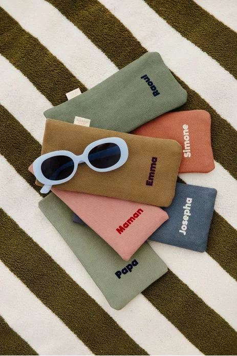 joli étui à lunettes personnalisé pour enfant et adulte