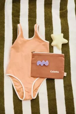 petite pochette unie avec zip à personnaliser
