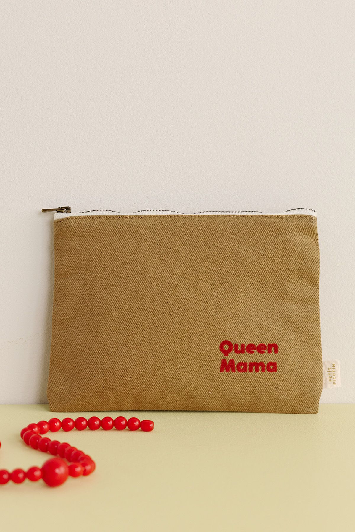 pequeña bolsita lisa con cremallera para personalizar