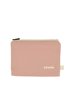 pequeña bolsita lisa con cremallera para personalizar