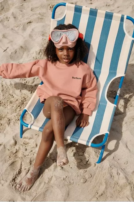 lovely plain personalizable unisex children's cotton sweatshirt