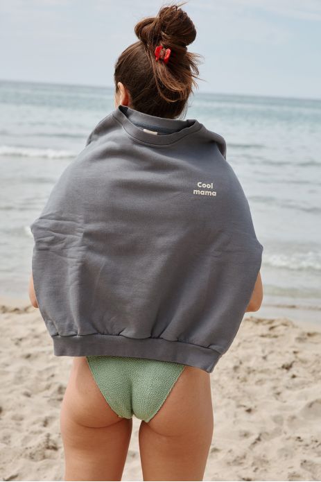 lovely plain personalizable cotton sweatshirt for women