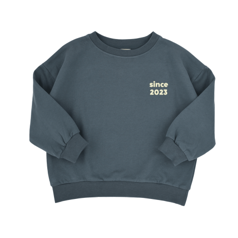 lovely plain personalizable mixed cotton children's sweatshirt