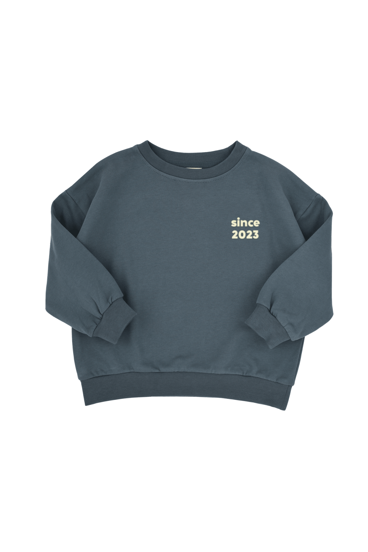 lovely plain personalizable mixed cotton children's sweatshirt