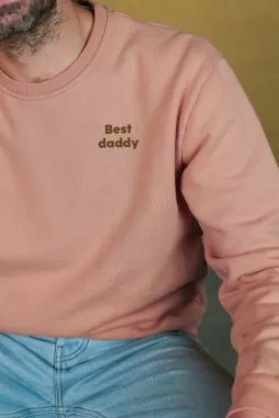 bonita sudadera de algodón para hombre personalizable