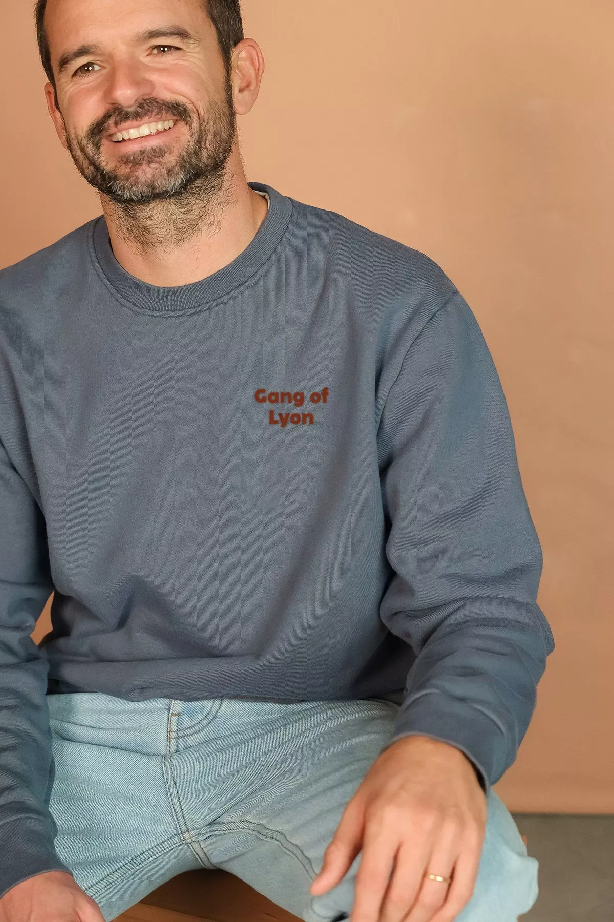 nice personalizable men's cotton sweatshirt