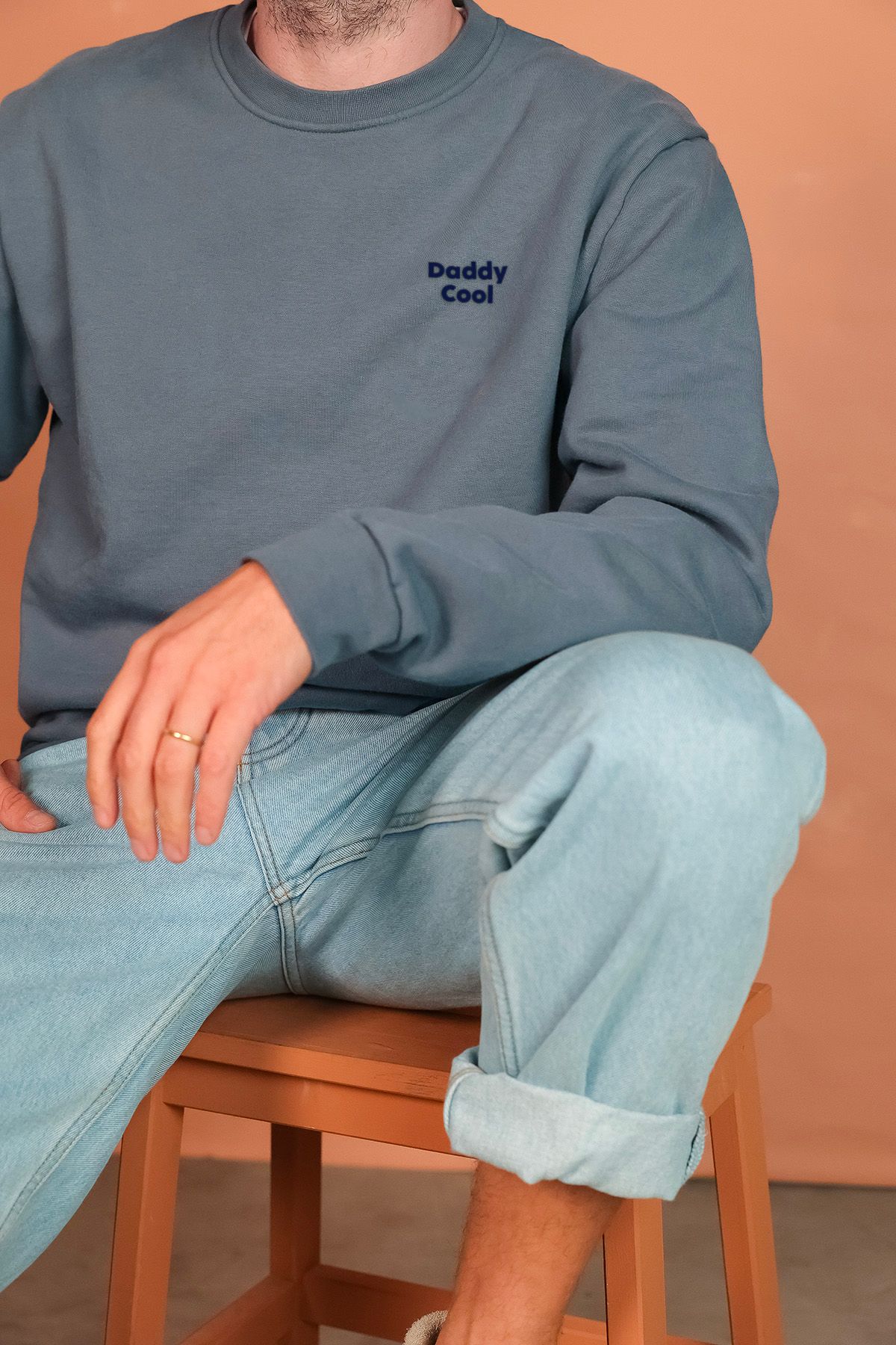 nice personalizable men's cotton sweatshirt