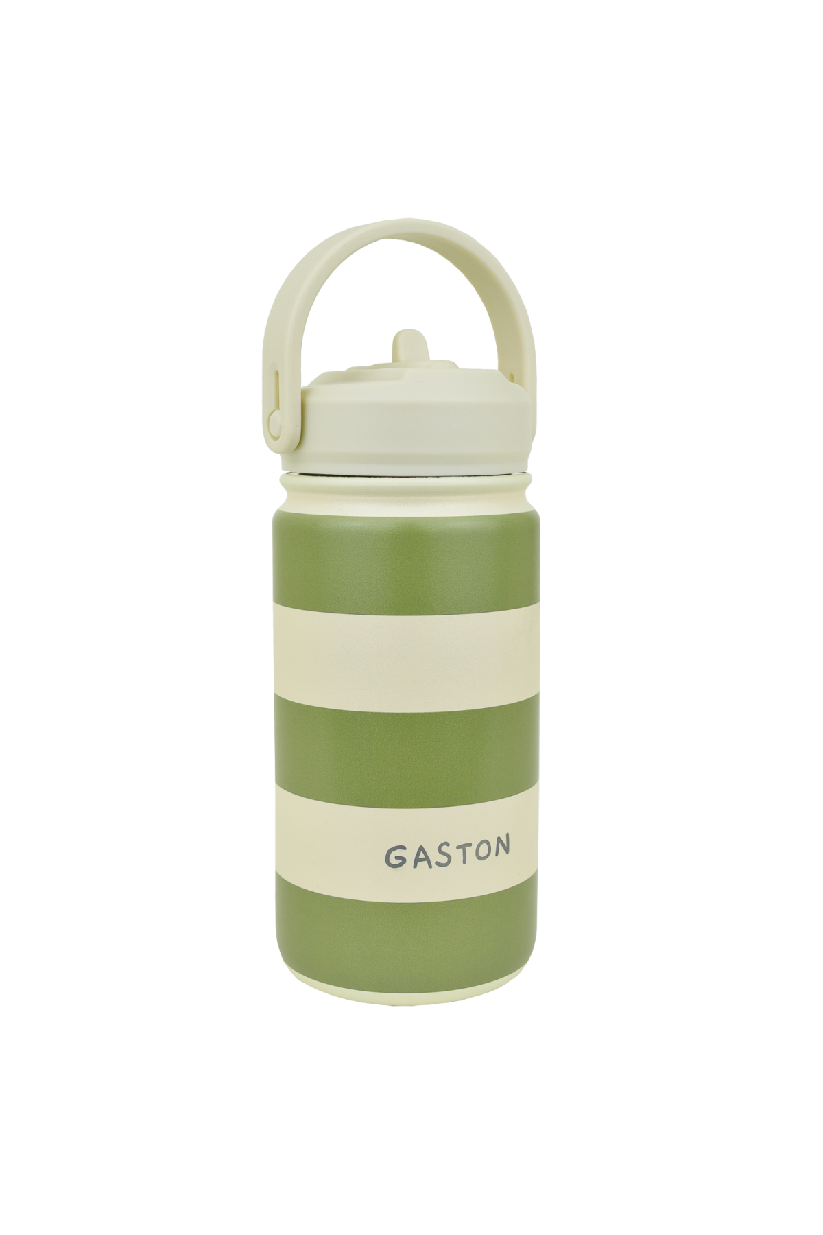 bonita cantimplora de rayas personalizable para niños