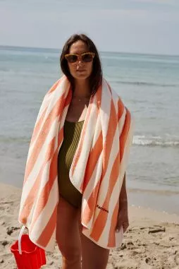 toalla de baño grande para adulto a rayas para playa piscina baño