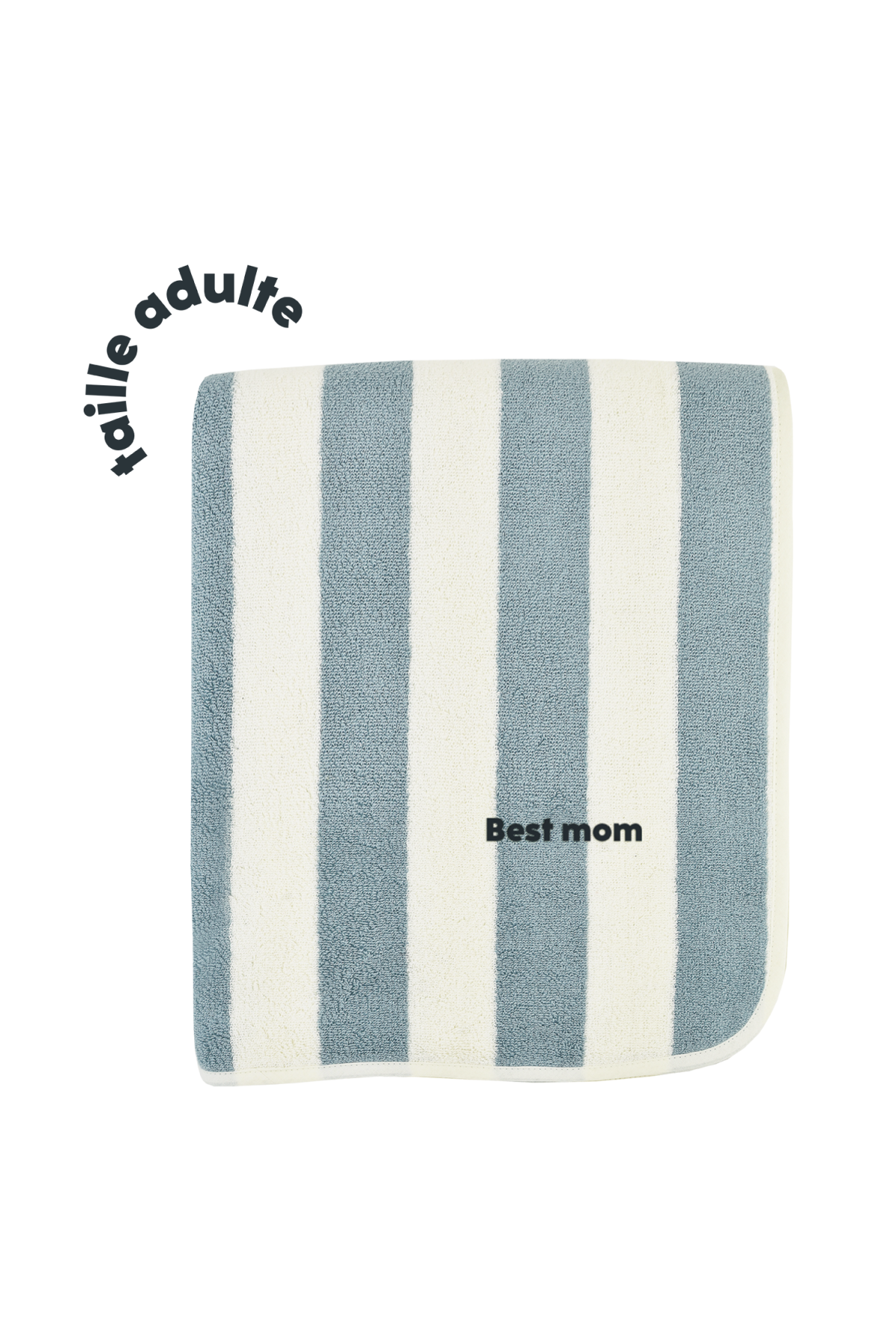 grande serviette de bain adulte rayée pour plage piscine bain