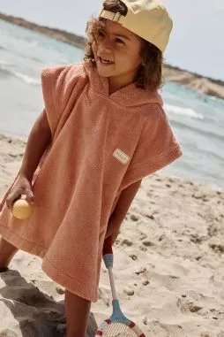 poncho enfant personnalisé en éponge absorbante