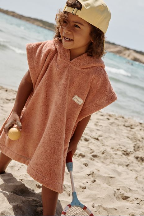 poncho infantil personalizado en esponja absorbente