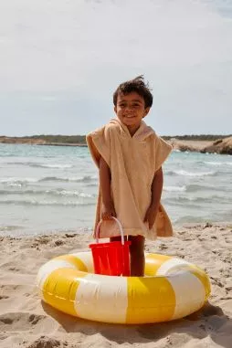 poncho infantil personalizado en esponja absorbente