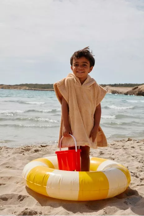 poncho enfant personnalisé en éponge absorbante