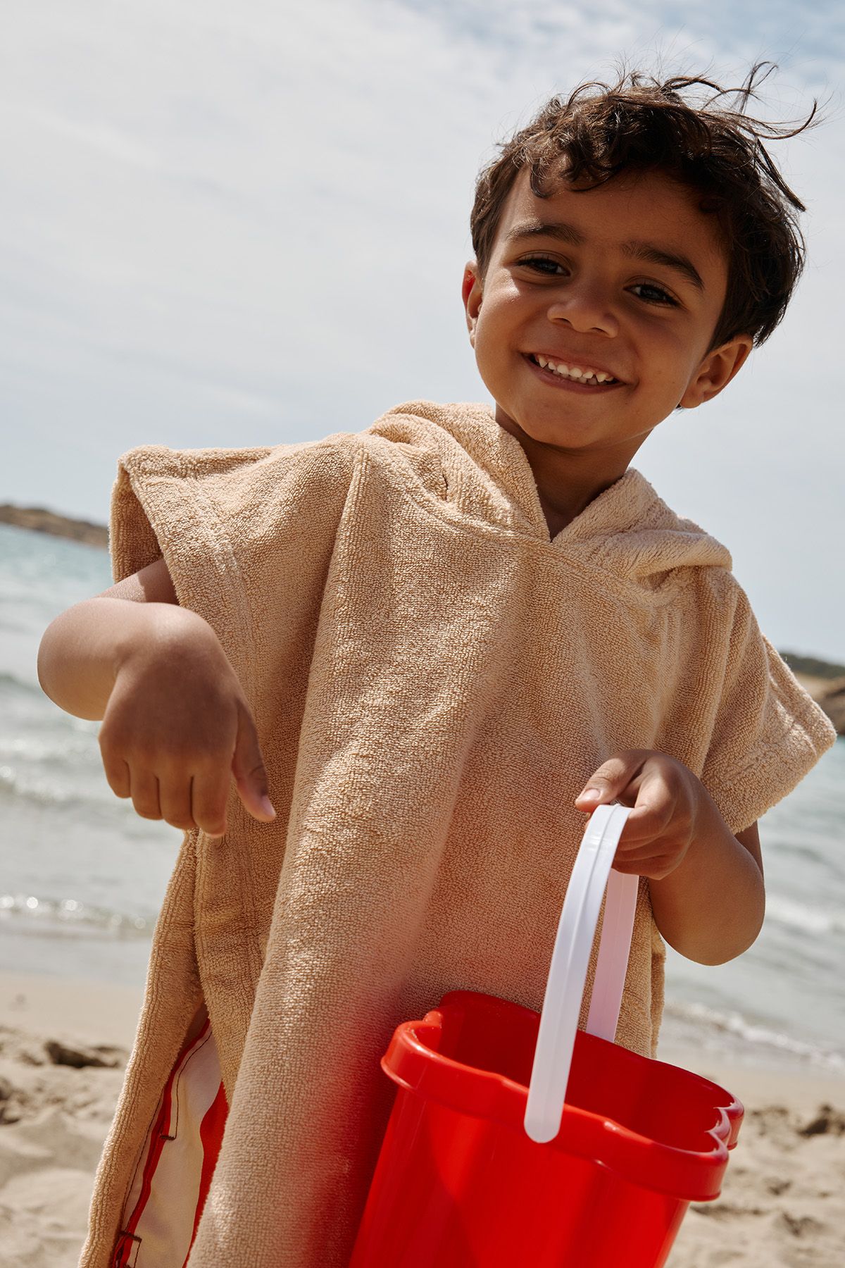 poncho enfant personnalisé en éponge absorbante