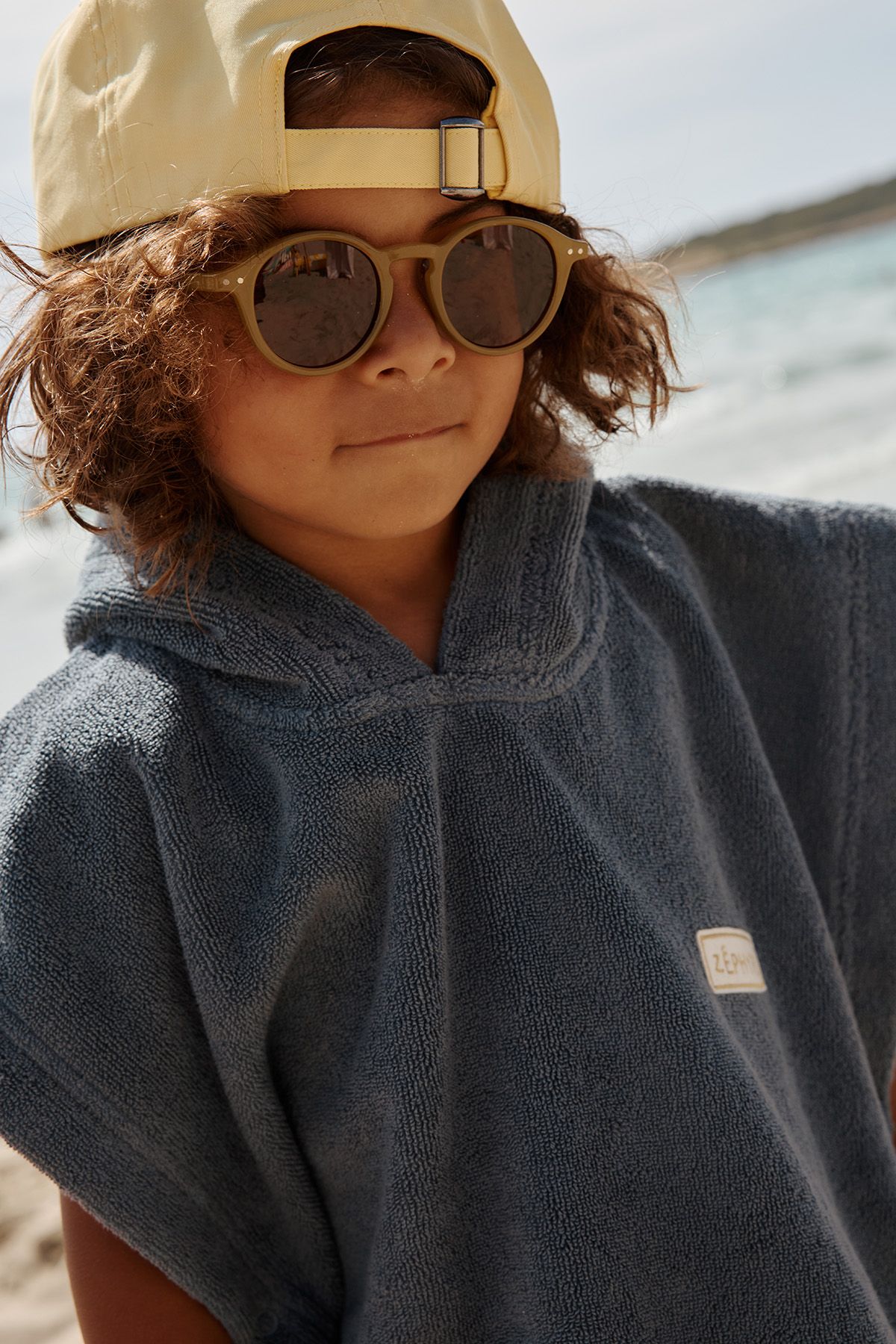 poncho infantil personalizado en esponja absorbente