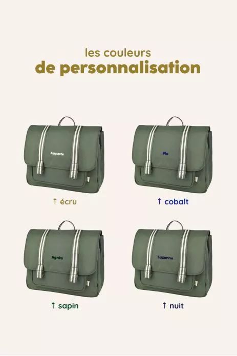 cartable école primaire enfant personnalisable