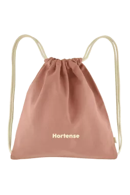 mochila de cuerdas personalizable en algodón para deporte y actividades infantiles