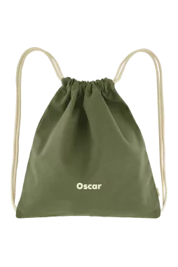 mochila de cuerdas personalizable en algodón para deporte y actividades infantiles