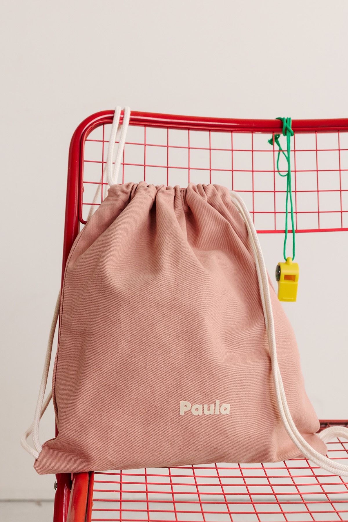 sac cordon personnalisable en coton pour le sport et activités enfant