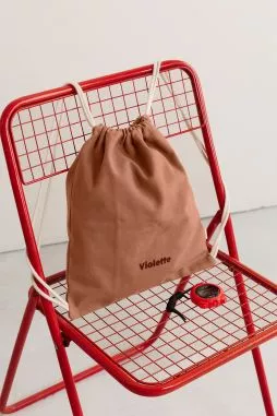 bolsa de cuerdas personalizable de algodón para deporte y actividades infantiles
