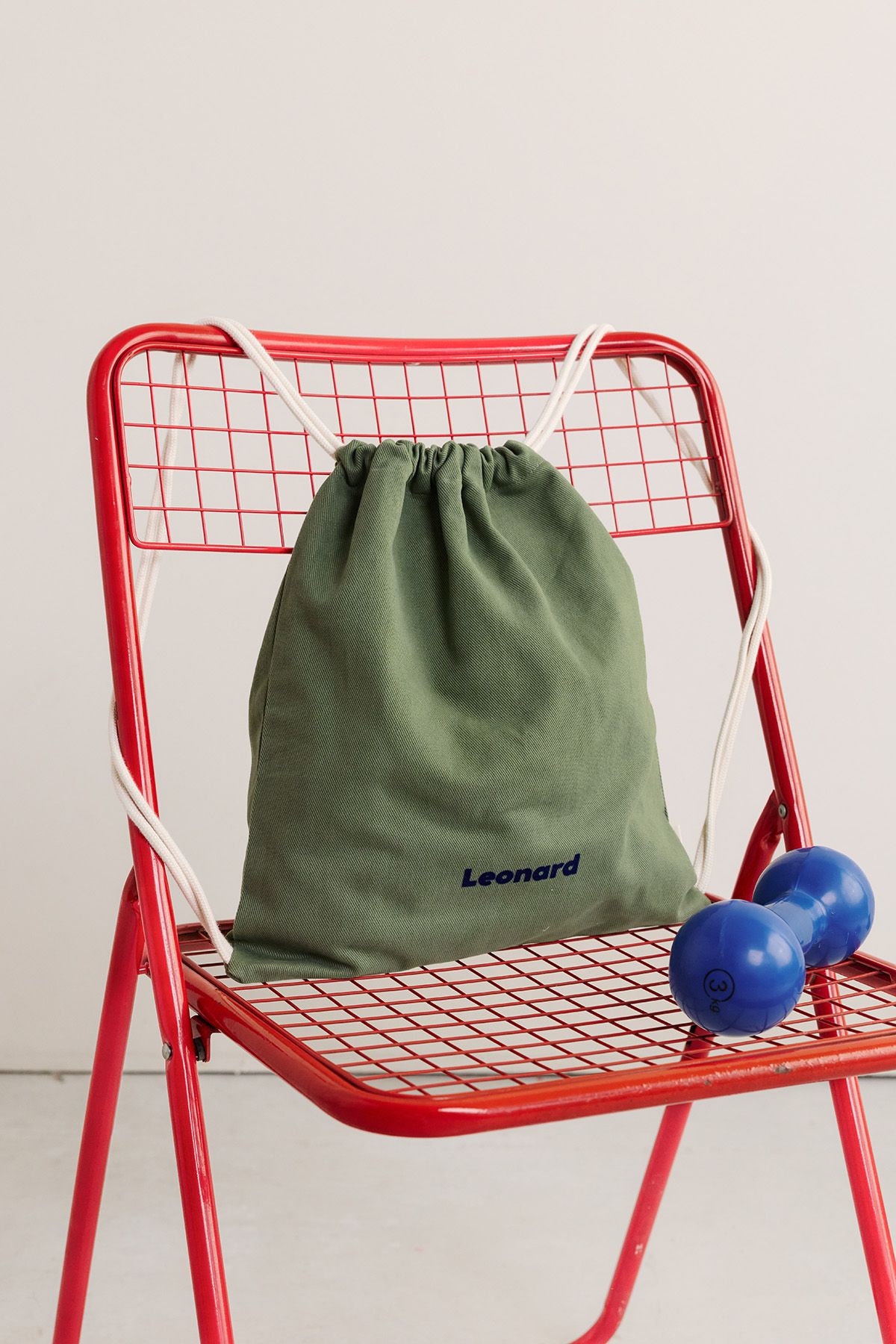 bolsa de cordón personalizable de algodón para deporte y actividades infantiles