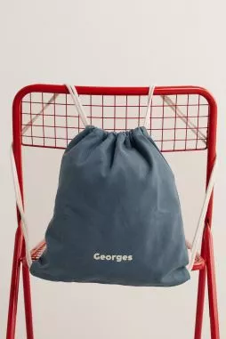 bolsa de cordón personalizable de algodón para deporte y actividades infantiles
