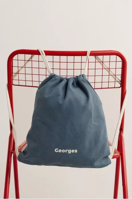 sac cordon personnalisable en coton pour le sport et activités enfant