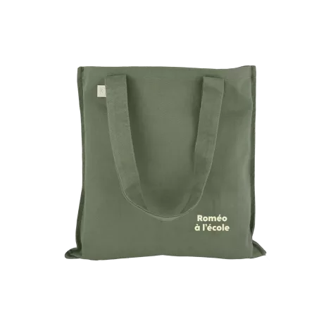petit cabas en coton épais personnalisable