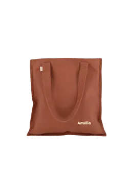 petit cabas en coton épais personnalisable