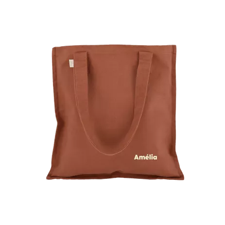petit cabas en coton épais personnalisable