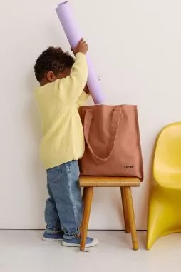 petit cabas en coton épais personnalisable