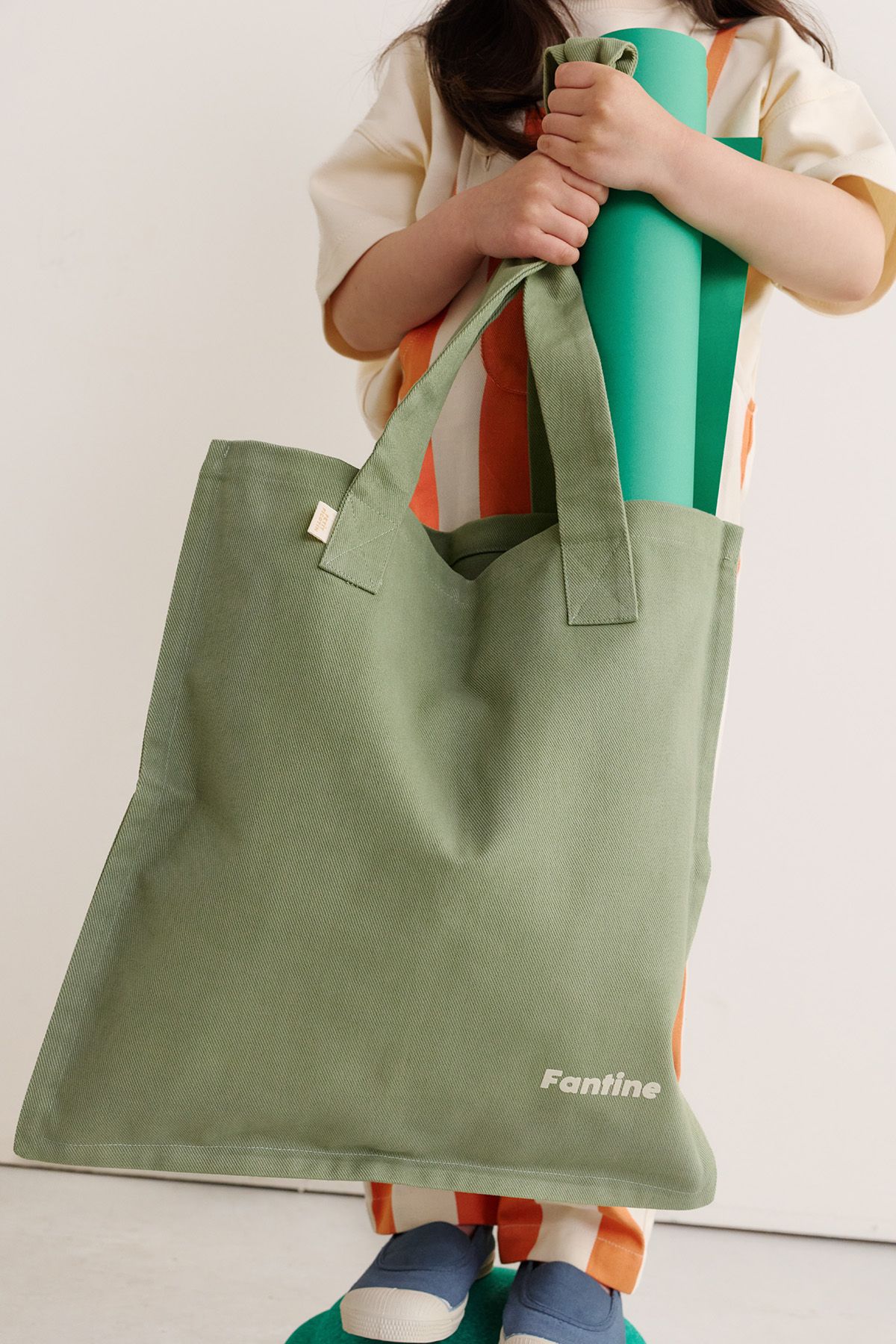 pequeño bolso de mano de algodón grueso personalizable