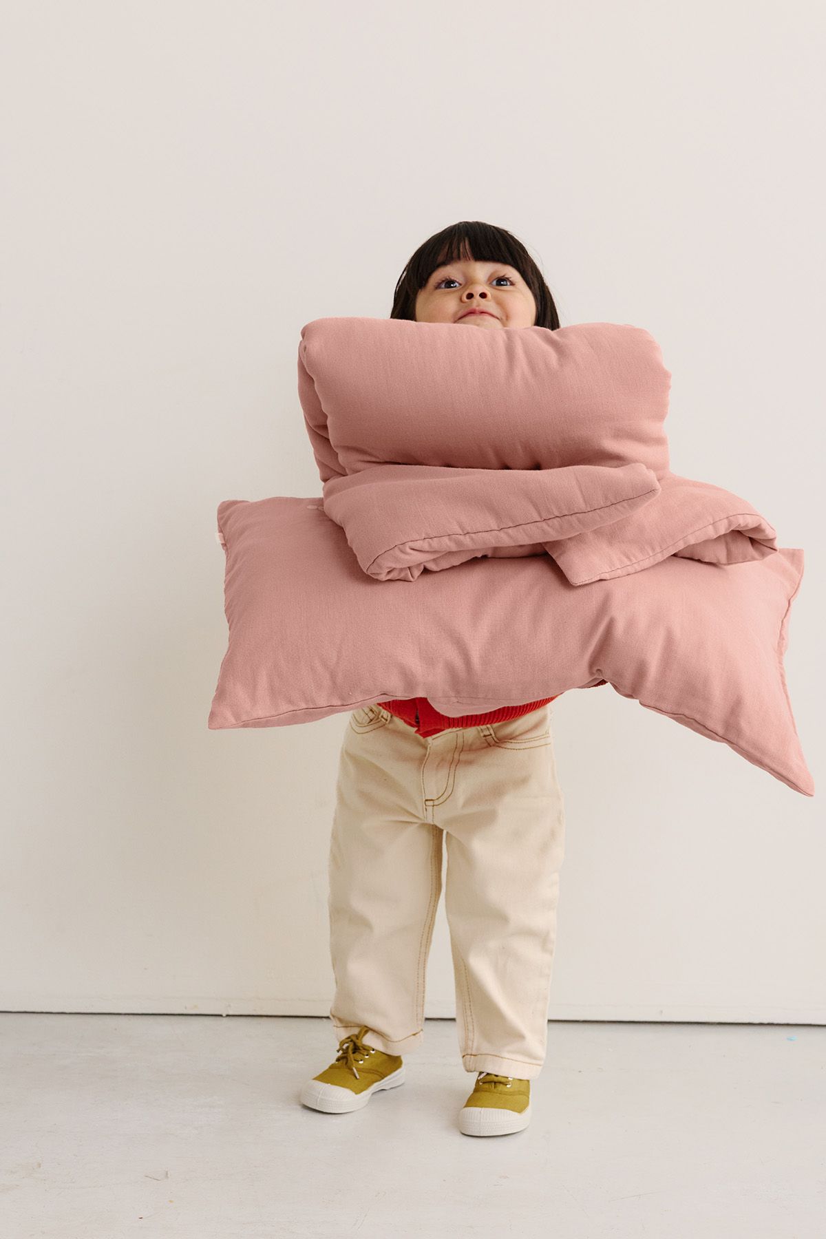 personalizable children's cotton pillow cover