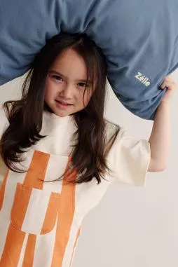 almohada infantil personalizable de muselina de algodón perfecta para la siesta