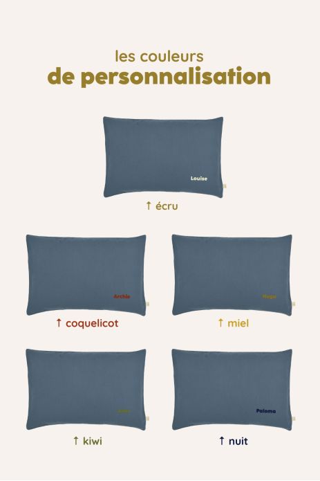 personalizable children's pillow cotton swaddle perfect for nap time