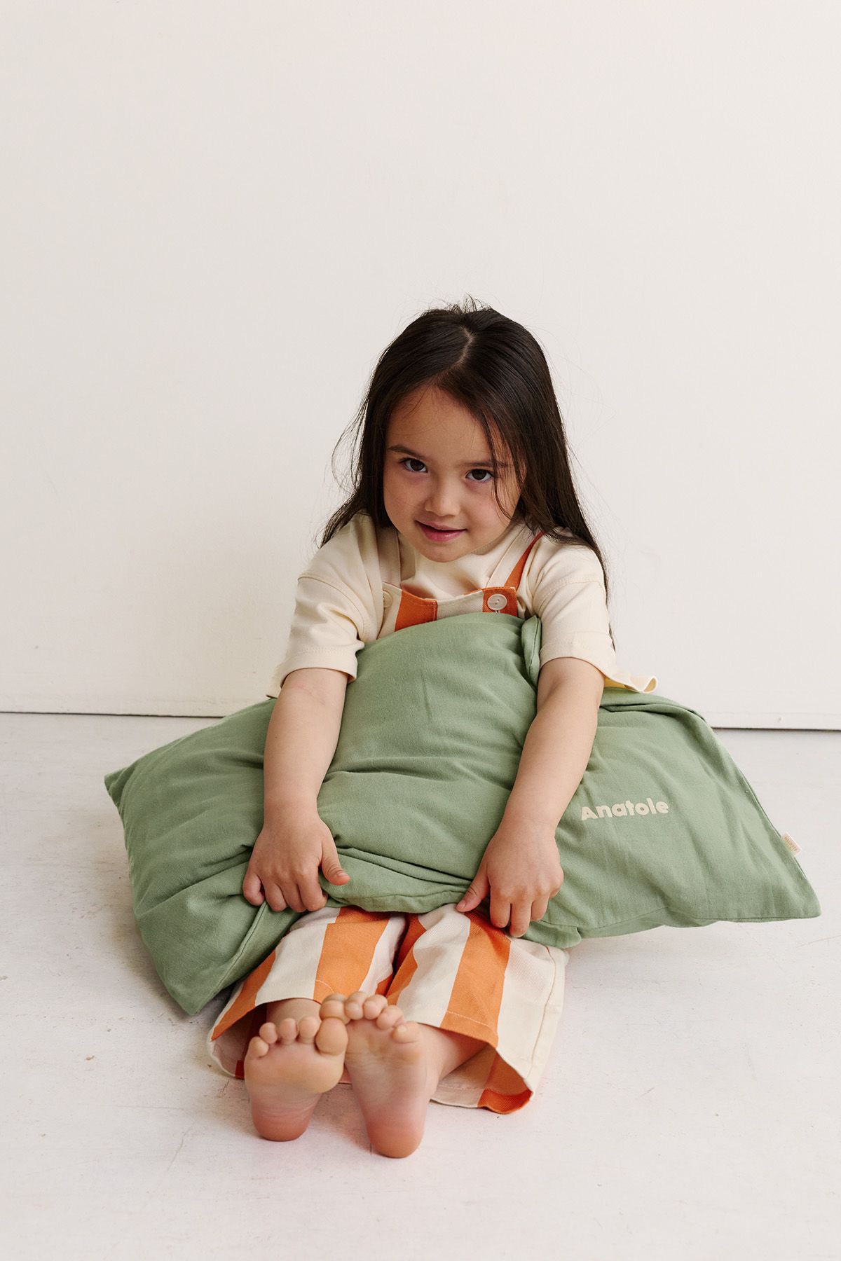 oreiller enfant personnalisable lange de coton parfait pour la sieste