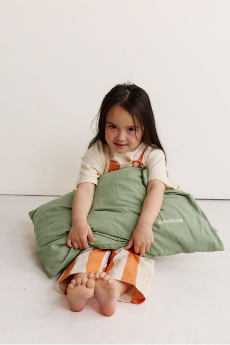 oreiller enfant personnalisable lange de coton parfait pour la sieste