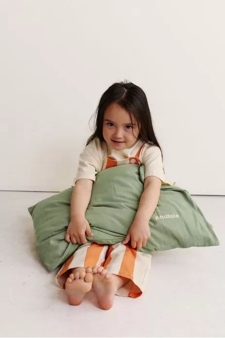 almohada infantil personalizable de muselina de algodón perfecta para la siesta