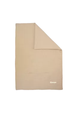manta acolchada para bebé lisa y personalizable