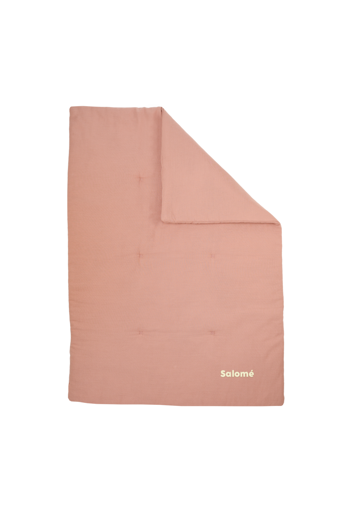 manta acolchada para bebé lisa y personalizable